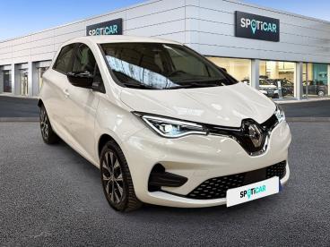 SPOTICAR Renault Zoe E-tech Evolution Charge Normale R110 Achat Integra Occasion - Citadine Electrique Blanc Glacier - Dizy - 1203733346_3