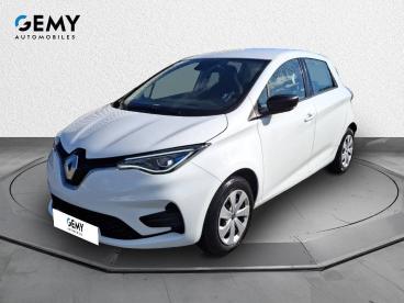 SPOTICAR Renault Zoe R110 Achat Integral - 21 Life Occasion - Citadine Electrique Blanc Glacier - Grez Neuville - 1203735927_1