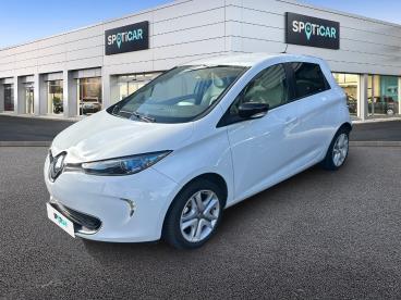 SPOTICAR Renault Zoe R90 Zen Occasion - Citadine Electrique Blanc Glacier - Villefranche sur saone - 1203739771_1