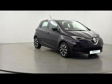 SPOTICAR Renault Zoe E-tech Evolution Charge Normale R110 Achat Integra Occasion - Citadine Electrique Bleu Nocturne - Niort - 1203772016_3