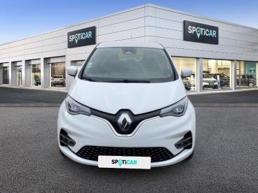 SPOTICAR Renault Zoe Intens Charge Normale R135 Occasion - Citadine Electrique Blanc Glacier - Carpentras - 1203778786_2