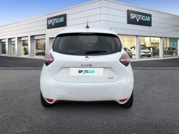 SPOTICAR Renault Zoe Intens Charge Normale R135 Occasion - Citadine Electrique Blanc Glacier - Carpentras - 1203778786_5
