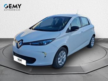 SPOTICAR Renault Zoe R90 Life Occasion - Citadine Electrique Blanc - Dinan - 1203781985_1