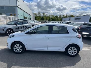 SPOTICAR Renault Zoe Life Charge Normale R110 Achat Integral - 20 Occasion - Citadine Electrique Blanc Glacier - Calais - 1203820751_2