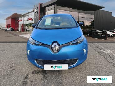 SPOTICAR Renault Zoe Intens Charge Normale R90 Occasion - Citadine Electrique Bleu Foudre - Montauban - 1203855955_2