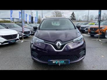 SPOTICAR Renault Zoe E-tech Life Charge Normale R110 Achat Integral - 2 Occasion - Citadine Electrique Bleu Celadon - Billere - 1203858369_2