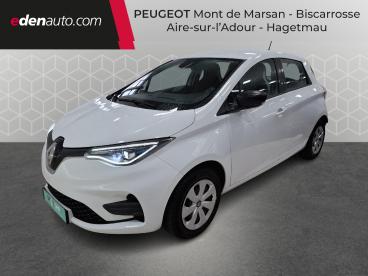SPOTICAR Renault Zoe R110 Achat Integral Life Occasion - Citadine Electrique Blanc - Biscarrosse - 1203881781_1