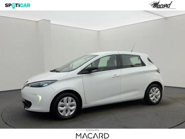 SPOTICAR Renault Zoe Life Charge Normale R90 My19 Occasion - Citadine Electrique Blanc - Castelsarrasin - 1203883068_1