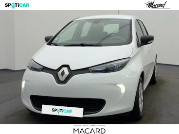SPOTICAR Renault Zoe Life Charge Normale R90 My19 Occasion - Citadine Electrique Blanc - Castelsarrasin - 1203883068_2