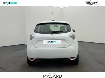 SPOTICAR Renault Zoe Life Charge Normale R90 My19 Occasion - Citadine Electrique Blanc - Castelsarrasin - 1203883068_5