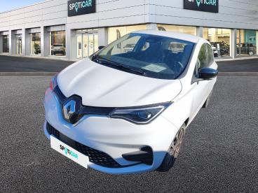 SPOTICAR Renault Zoe R110 Evolution Occasion - Citadine Electrique Blanc - Beziers - 1203977782_1