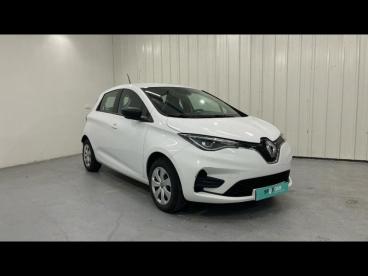 SPOTICAR Renault Zoe E-tech Life Charge Normale R110 Achat Integral - 2 Occasion - Citadine Electrique Blanc Glacier - Orthez - 1204005295_3