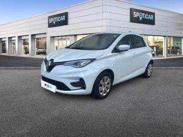 SPOTICAR Renault Zoe R110 Achat Integral Business Occasion - Citadine Electrique Blanc Quartz - Saint-etienne - 1204019852_1