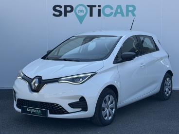 SPOTICAR Renault Zoe Equilibre R110 -my22 Occasion - Citadine Electrique Blanc - Montrond Les Bains - 1204134715_1