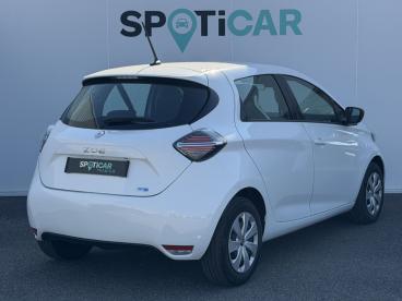 SPOTICAR Renault Zoe Equilibre R110 -my22 Occasion - Citadine Electrique Blanc - Montrond Les Bains - 1204134715_3