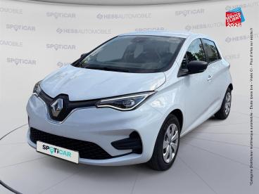 SPOTICAR Renault Zoe Life Charge Normale R110 Occasion - Citadine Electrique Blanc Glacier - Dijon - 1204162160_1