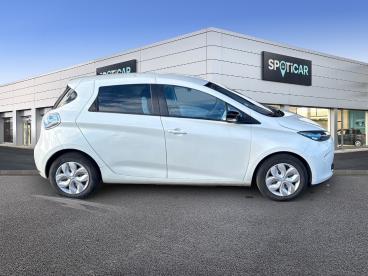 SPOTICAR Renault Zoe Life Occasion - Citadine Electrique Blanc - Coutances - 1204191741_4