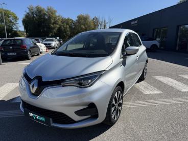 SPOTICAR Renault Zoe Sl Limited R110 - Achat Integral Occasion - Citadine Electrique Gris Clair - La Chaussee D Ivry - 1204218149_1