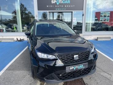 SPOTICAR Seat Arona 1.0 Tsi 115 Style Dsg7 Occasion - Citadine Essence Noir Minuit Métal - Brest - 1203303954_1