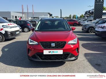 SPOTICAR Seat Arona 1.0 Tsi 110ch Copa Occasion - Citadine Essence Rouge Passion/toit Noir Minuit Métal - Saint Memmie - 1203591326_2