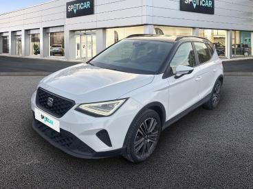 SPOTICAR Seat Arona 1.0 Tsi 95ch Copa Occasion - Citadine Essence Blanc Candy/toit Gris Magnétique - Dechy - 1203720899_1