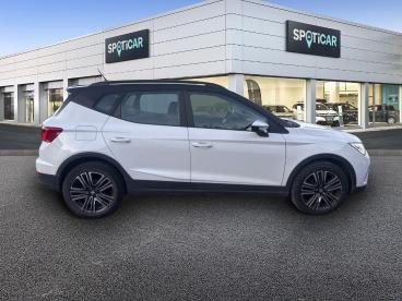 SPOTICAR Seat Arona 1.0 Tsi 95ch Copa Occasion - Citadine Essence Blanc Candy/toit Gris Magnétique - Dechy - 1203720899_4