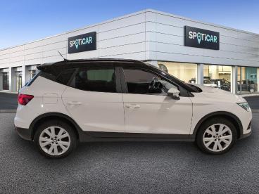 SPOTICAR Seat Arona 1.6 Tdi 95ch Start/stop Urban Euro6d-t 102g Occasion - Citadine Diesel Blanc Candy/toit Noir Minuit - Laxou - 1203743876_4