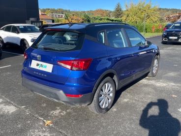 SPOTICAR Seat Arona 1.0 Tsi 110ch Fr Dsg7 Occasion - Citadine Essence Bleu Saphir - Trelissac - 1203750591_2