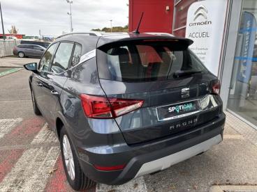 SPOTICAR Seat Arona 1.0 Ecotsi 115ch Start/stop Xcellence Dsg Euro6d-t Occasion - Citadine Essence Gris Urbain - Ploemeur - 1203752493_4