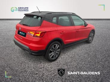 SPOTICAR Seat Arona 1.0 Ecotsi 95ch Bvm5 S/s Style Occasion - Citadine Essence Rouge - Estancarbon - 1203811122_5