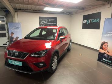 SPOTICAR Seat Arona 1.0 Ecotsi 115ch Dsg7 S/s Xcellence Occasion - Citadine Essence Rouge - Beaufort En Anjou - 1203821522_2