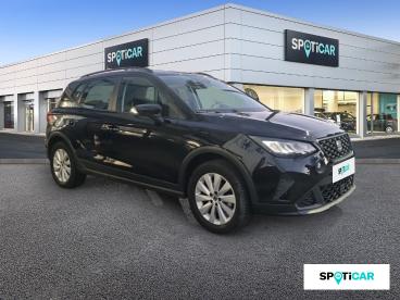 SPOTICAR Seat Arona 1.0 Tsi 95 Ch Start/stop Bvm5 Reference Occasion - Citadine Essence Midnight Black - Mougins - 1203862123_3