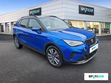 SPOTICAR Seat Arona 1.0 Tsi 95 Ch Start/stop Bvm5 Urban Occasion - Citadine Essence Saphire Blue - Fontenay-sur-eure - 1203863952_3