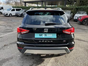 SPOTICAR Seat Arona 1.0 Ecotsi 115ch Bvm6 S/s Fr 5 Portes  (juin 2019) Occasion - Citadine Essence Noir - Vert Saint Denis - 1203884630_4