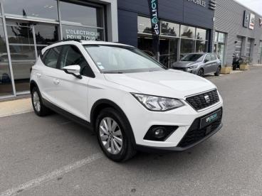 SPOTICAR Seat Arona 1.0 Ecotsi 110ch Start/stop Style Dsg Euro6d-t Occasion - Citadine Essence Blanc Candy - Marseille - 1203926536_3
