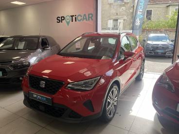 SPOTICAR Seat Arona 1.0 Tsi 95 Ch Start/stop Bvm5 Urban Occasion - Citadine Essence Rouge - Les mureaux - 1203964382_1