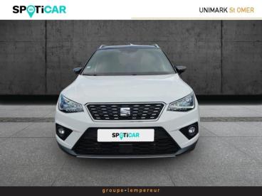 SPOTICAR Seat Arona 1.0 Ecotsi 115ch Start/stop Xcellence Occasion - Citadine Essence Blanc Candy/toit Noir Minuit - Longuenesse - 1204027684_2