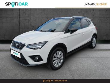 SPOTICAR Seat Arona 1.0 Ecotsi 115ch Start/stop Xcellence Occasion - Citadine Essence Blanc Candy/toit Noir Minuit - Longuenesse - 1204027684_3