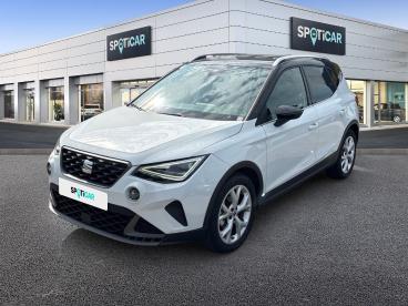 SPOTICAR Seat Arona 1.0 Tsi 95 Ch Start/stop Bvm5 Fr Occasion - Citadine Essence Blanc Nevada / Noir - Coutances - 1204032385_1