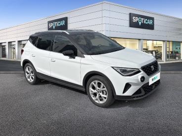 SPOTICAR Seat Arona 1.0 Tsi 95 Ch Start/stop Bvm5 Fr Occasion - Citadine Essence Blanc Nevada / Noir - Coutances - 1204032385_3
