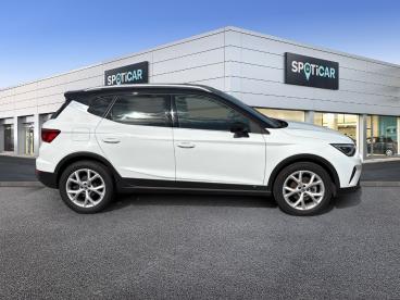 SPOTICAR Seat Arona 1.0 Tsi 95 Ch Start/stop Bvm5 Fr Occasion - Citadine Essence Blanc Nevada / Noir - Coutances - 1204032385_4