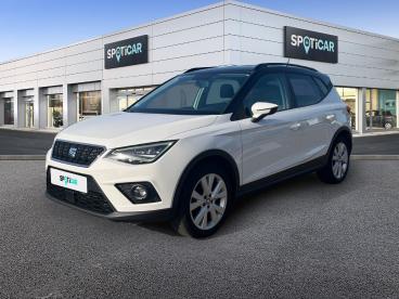 SPOTICAR Seat Arona 1.0 Ecotsi 95 Ch Start/stop Bvm5 Urban Occasion - Citadine Essence Blanc - Evreux - 1204036787_1