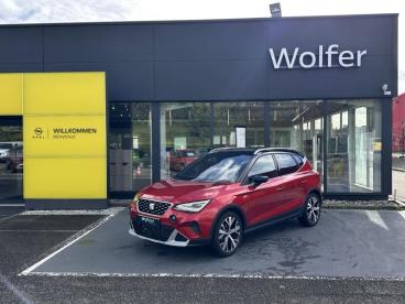 SPOTICAR Seat Arona 1.0 Tsi 110ch Xperience Dsg7 Occasion - Citadine Essence Rouge Désir/toit Noir Minuit - Altkirch - 1204092871_1