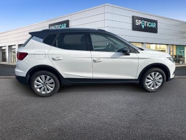 SPOTICAR Seat Arona 1.0 Ecotsi 115 Ch Start/stop Bvm6 Xcellence Occasion - Citadine Essence Blanc - Barentin - 1204107016_3