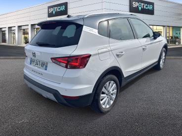 SPOTICAR Seat Arona 1.0 Ecotsi 115 Ch Start/stop Bvm6 Xcellence Occasion - Citadine Essence Blanc - Barentin - 1204107016_4