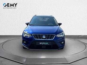 SPOTICAR Seat Arona 1.0 Ecotsi 110 Ch Start/stop Dsg7 Xcellence Occasion - Citadine Essence Bleu - Grez Neuville - 1204115652_2