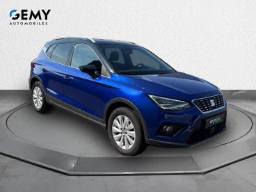 SPOTICAR Seat Arona 1.0 Ecotsi 110 Ch Start/stop Dsg7 Xcellence Occasion - Citadine Essence Bleu - Grez Neuville - 1204115652_5