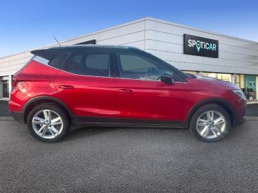 SPOTICAR Seat Arona 1.6 Tdi 95ch Start/stop Urban Euro6d-t Occasion - Citadine Diesel Rouge Désir/toit Noir Minuit - Bourgoin Jallieu - 1204203389_4