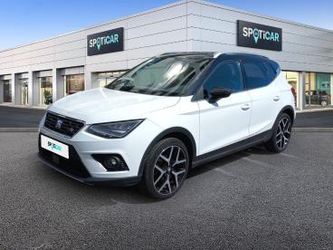 SPOTICAR Seat Arona 1.0 Ecotsi 115 Ch Start/stop Dsg7 Fr Occasion - Citadine Essence Blanc - Le Bouscat - 1204212361_1