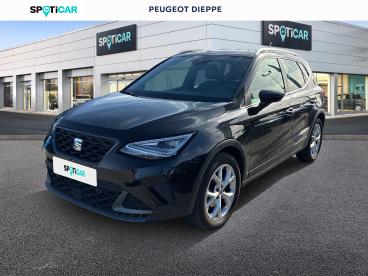 SPOTICAR Seat Arona 1.5 Tsi 150 Ch Start/stop Dsg7 Fr Occasion - Citadine Essence Noir - Dieppe - 1204228980_1